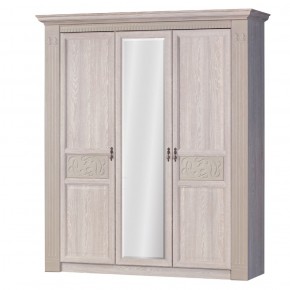 Шкаф для одежды 3-х дверный №180 "Лючия" Дуб оксфорд серый в Менделеевске - mendeleevsk.ok-mebel.com | фото