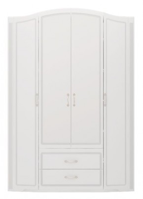 Шкаф для одежды 4-х дв.с ящиками Виктория 2 без зеркал в Менделеевске - mendeleevsk.ok-mebel.com | фото 1