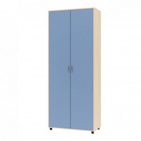 Шкаф для одежды Дельта-2 Дуб молочный/Голубой в Менделеевске - mendeleevsk.ok-mebel.com | фото