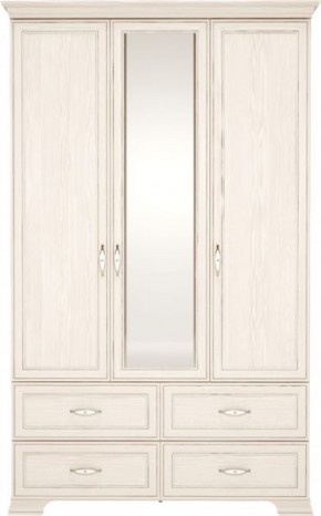 Шкаф для одежды с зеркалом 3-х дв Венеция 1 бодега в Менделеевске - mendeleevsk.ok-mebel.com | фото 1