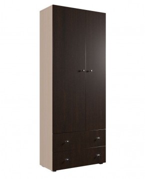 Шкаф ДМ 800 с 2-мя ящиками (млечный дуб) в Менделеевске - mendeleevsk.ok-mebel.com | фото 4