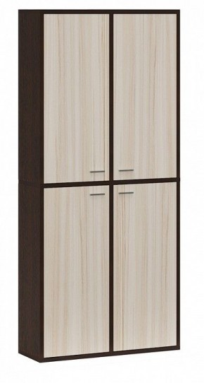 Шкаф книжный Домино СУ(ш2в2)+4ФГ в Менделеевске - mendeleevsk.ok-mebel.com | фото