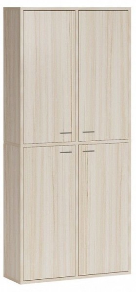Шкаф книжный Домино СУ(ш2в2)+4ФГ в Менделеевске - mendeleevsk.ok-mebel.com | фото