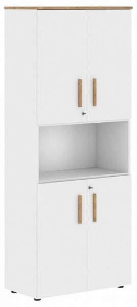 Шкаф комбинированный Forta FHC 80.4(Z) в Менделеевске - mendeleevsk.ok-mebel.com | фото