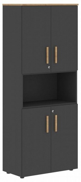 Шкаф комбинированный Forta FHC 80.4(Z) в Менделеевске - mendeleevsk.ok-mebel.com | фото