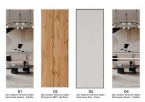 Шкаф-купе 1600 серии SOFT D1+D3+B2+PL1 (2 ящика+1штанга) профиль «Графит» в Менделеевске - mendeleevsk.ok-mebel.com | фото 9