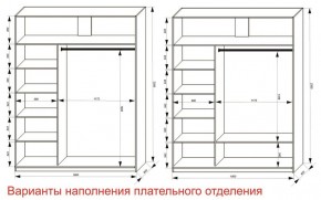 Шкаф-купе 1800 серии SOFT D8+D2+B2+PL4 (2 ящика+F обр.штанга) профиль «Капучино» в Менделеевске - mendeleevsk.ok-mebel.com | фото 5