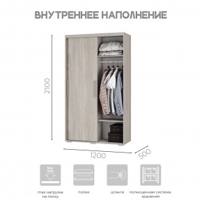 Шкаф-купе ШКК-11 (ясень белый) в Менделеевске - mendeleevsk.ok-mebel.com | фото 6