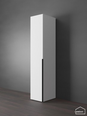 Шкаф Linnea MHR-1-2 2050х400х510 (Белый-М 11.1.1) в Менделеевске - mendeleevsk.ok-mebel.com | фото