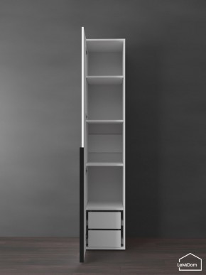 Шкаф Linnea MHR-1-3 2050х400х510 (Белый-М 11.1.2) в Менделеевске - mendeleevsk.ok-mebel.com | фото 7