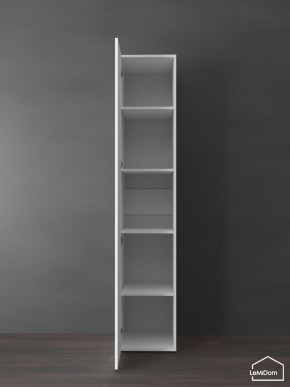 Шкаф Linnea MHR-1PO-2 2050х400х510 (Белый-М 11.1.2) в Менделеевске - mendeleevsk.ok-mebel.com | фото 4