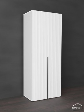 Шкаф Linnea MHR-2 2050х800х510 (Белый-М 11.1.2) в Менделеевске - mendeleevsk.ok-mebel.com | фото