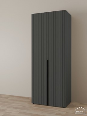 Шкаф Linnea MHR-2 2050х800х510 (Графит-М 11.1.25) в Менделеевске - mendeleevsk.ok-mebel.com | фото