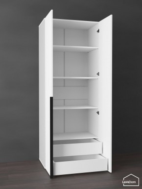 Шкаф Linnea MHR-2-4 2050х800х510 (Белый-М 11.1.1) в Менделеевске - mendeleevsk.ok-mebel.com | фото 5