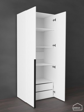 Шкаф Linnea MHR-2-4 2050х800х510 (Белый-М 11.1.2) в Менделеевске - mendeleevsk.ok-mebel.com | фото 6