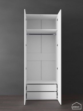 Шкаф Linnea MHR-2PO-3 2050х800х510 (Белый-М 11.1.2) в Менделеевске - mendeleevsk.ok-mebel.com | фото 4