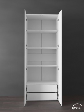 Шкаф Linnea MHR-2PO-4 2050х800х510 (Белый-М 11.1.2) в Менделеевске - mendeleevsk.ok-mebel.com | фото 5