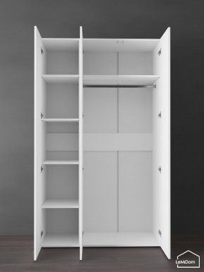 Шкаф Linnea MHR-3PO-1 2050х1200х510 (Белый-М 11.1.2) в Менделеевске - mendeleevsk.ok-mebel.com | фото 5