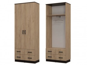 Шкаф «ЛОФТ» для одежды с 2-я ящиками в Менделеевске - mendeleevsk.ok-mebel.com | фото 2