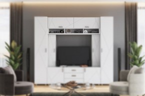 Шкаф настенный "Сандра" 1500 (Белый лофт) в Менделеевске - mendeleevsk.ok-mebel.com | фото 2
