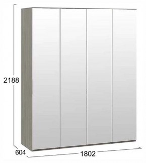 Шкаф платяной Либерти СМ-297.07.443 в Менделеевске - mendeleevsk.ok-mebel.com | фото 4