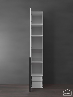 Шкаф с антресолью Linnea MHR-1A-4 2450х400х510 (Белый-М 11.1.2) в Менделеевске - mendeleevsk.ok-mebel.com | фото 6