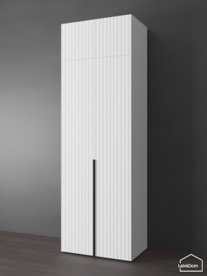 Шкаф с антресолью Linnea MHR-2A-4 2450х800х510 (Белый-М 11.1.2) в Менделеевске - mendeleevsk.ok-mebel.com | фото 7