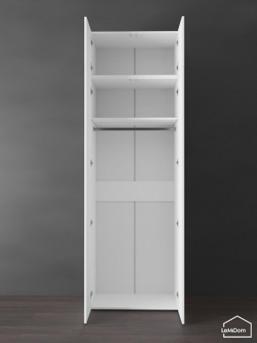 Шкаф с антресолью Linnea MHR-2POA-1 2450х800х510 (Белый-М 11.1.1) в Менделеевске - mendeleevsk.ok-mebel.com | фото 4