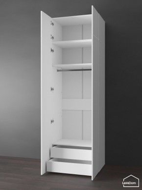 Шкаф с антресолью Linnea MHR-2POA-3 2450х800х510 (Белый-М 11.1.1) в Менделеевске - mendeleevsk.ok-mebel.com | фото 6
