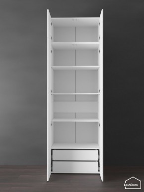 Шкаф с антресолью Linnea MHR-2POA-4 2450х800х510 (Белый-М 11.1.2) в Менделеевске - mendeleevsk.ok-mebel.com | фото 6