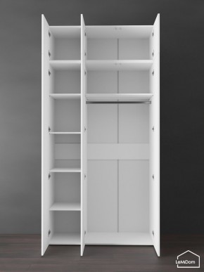 Шкаф с антресолью Linnea MHR-3POA-1 2450х1200х510 (Белый-М 11.1.2) в Менделеевске - mendeleevsk.ok-mebel.com | фото 4