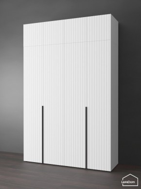 Шкаф с антресолью Linnea MHR-4A-2 2450х1600х510 (Белый-М 11.1.2) в Менделеевске - mendeleevsk.ok-mebel.com | фото