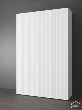 Шкаф с антресолью Linnea MHR-4POA-2 2450х1600х510 (Белый-М 11.1.2) в Менделеевске - mendeleevsk.ok-mebel.com | фото