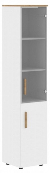 Шкаф-витрина Forta FHC 40.2(L) в Менделеевске - mendeleevsk.ok-mebel.com | фото