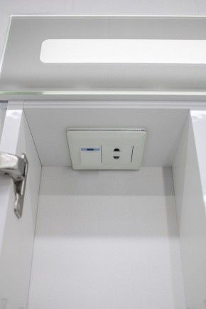 Шкаф-зеркало Аврора 60 с подсветкой LED Домино (DV8005HZ) в Менделеевске - mendeleevsk.ok-mebel.com | фото 10