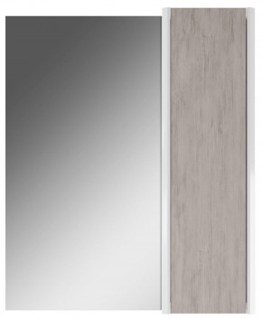 Шкаф-зеркало Uno 60 Дуб серый левый/правый Домино (DU1503HZ) в Менделеевске - mendeleevsk.ok-mebel.com | фото 5