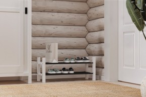 Скамья 85х37 Кантри для обуви белая в Менделеевске - mendeleevsk.ok-mebel.com | фото 4