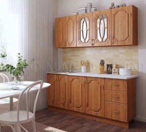 СКАЗКА Кухонный гарнитур 2,0 (Ольха матовая) в Менделеевске - mendeleevsk.ok-mebel.com | фото