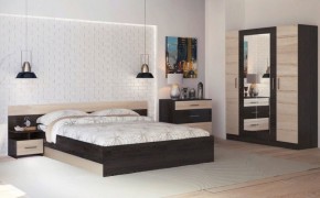 Спальный гарнитур Леси + 4-х створчатый шкаф в Менделеевске - mendeleevsk.ok-mebel.com | фото 2