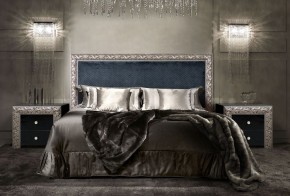 Спальный гарнитур Тиффани Premium черная/серебро в Менделеевске - mendeleevsk.ok-mebel.com | фото 2