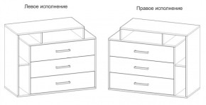 Спальный гарнитур Юнона (вариант-2) в Менделеевске - mendeleevsk.ok-mebel.com | фото 4