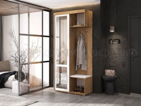 СТЕЛЛА-1 Прихожая (ЛДСП) дуб крафт/белый в Менделеевске - mendeleevsk.ok-mebel.com | фото 2