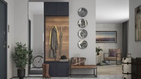 Стенка для прихожей Лаура в Менделеевске - mendeleevsk.ok-mebel.com | фото