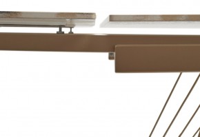 Стол ACERRA NEW 160 GLOSS GRAND JADE SOLID CERAMIC/ каркас цвета шампань, ®DISAUR в Менделеевске - mendeleevsk.ok-mebel.com | фото 7