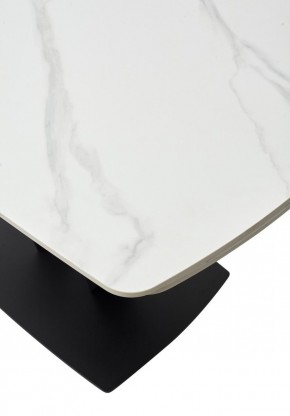 Стол ALATRI 120 MATT WHITE MARBLE SOLID CERAMIC / BLACK, ®DISAUR в Менделеевске - mendeleevsk.ok-mebel.com | фото 11