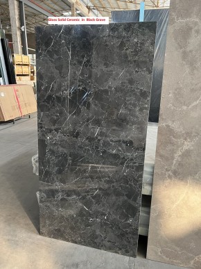 Стол ALES 180 BLACK GRAVE SOLID CERAMIC, керамика / бронзовый, ®DISAUR в Менделеевске - mendeleevsk.ok-mebel.com | фото 3