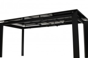 Стол CORNER 120 HIGH GLOSS STATUARIO керамика, стекло/ черный каркас, ®DISAUR в Менделеевске - mendeleevsk.ok-mebel.com | фото 9