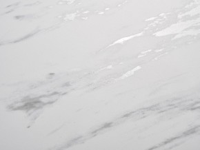 Стол CREMONA 140 KL-99 Белый мрамор матовый, итальянская керамика / черный каркас, ®DISAUR в Менделеевске - mendeleevsk.ok-mebel.com | фото 2