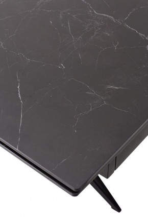 Стол FORIO 160 MATT BLACK MARBLE SOLID CERAMIC / BLACK, ®DISAUR в Менделеевске - mendeleevsk.ok-mebel.com | фото 9