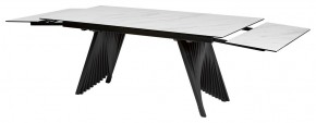 Стол IVAR 180 MARBLES KL-99 Белый мрамор, итальянская керамика, ®DISAUR в Менделеевске - mendeleevsk.ok-mebel.com | фото 10